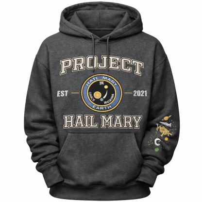Project Hail Mary Embroidered– Space Sci-Fi Bookish Pullover