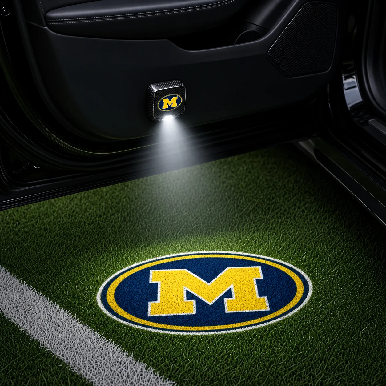 Michigan Wolverines Football Car Door Projector Light