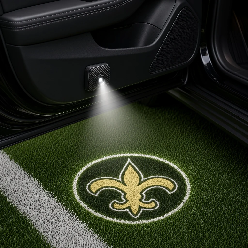 New Orleans Saints Football Car Door Projector Light
