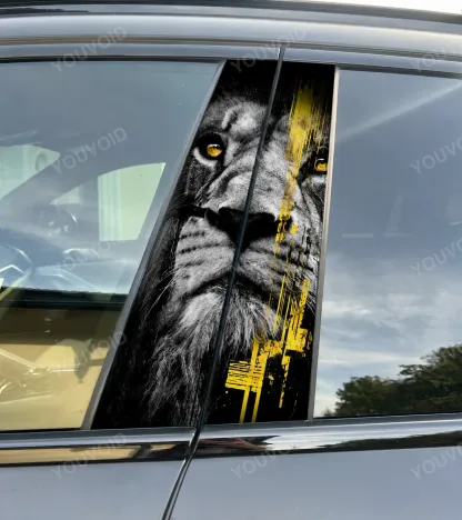 Lion - Car pillar sticker