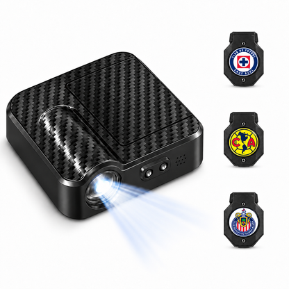 Wireless LED Car Door Projector for Liga MX Fans