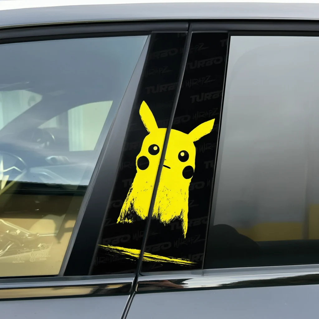 Pikachu 1 - Car pillar sticker