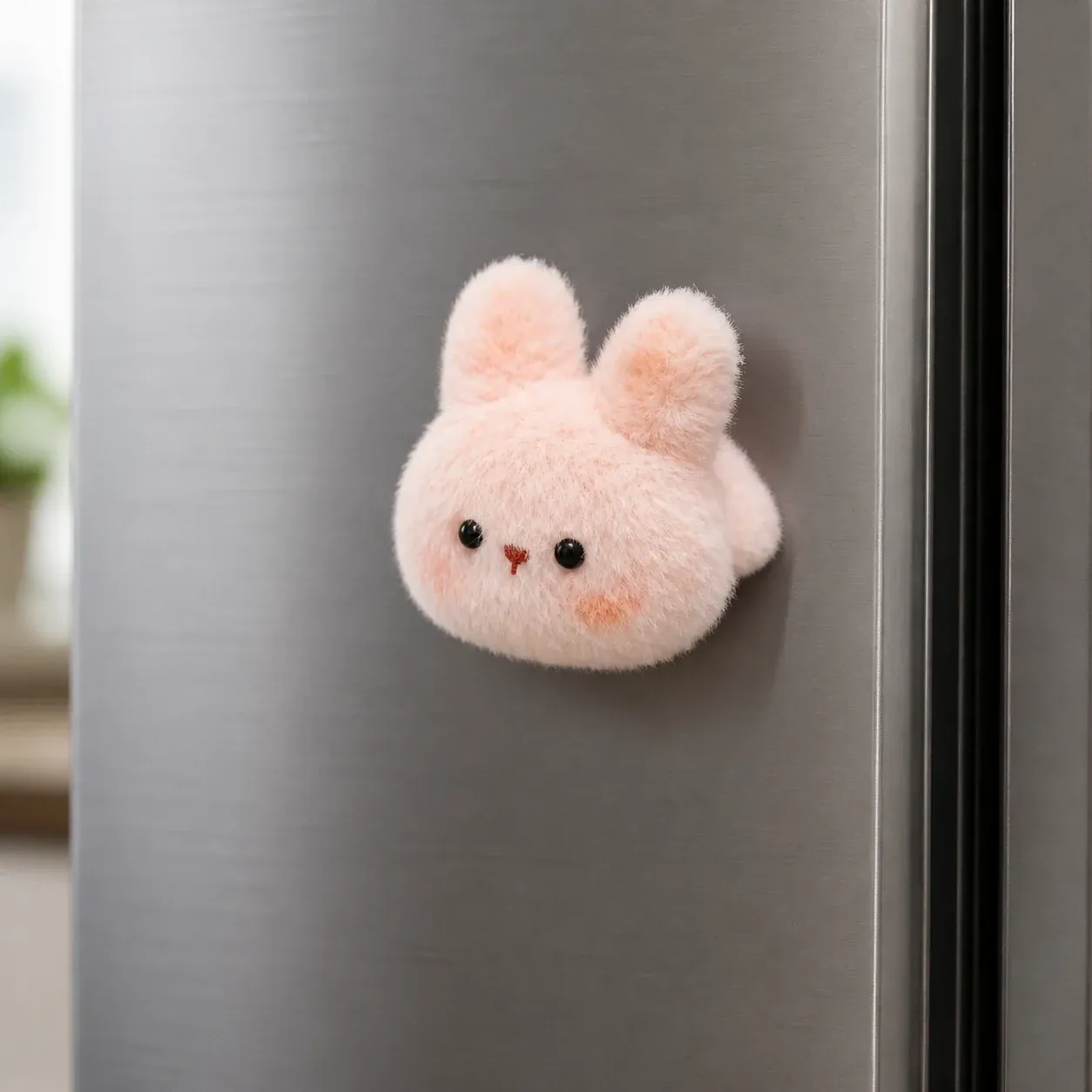 Magnetic Car Plush Bunny