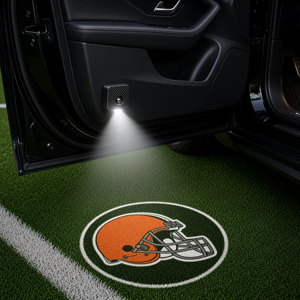 Cleveland Browns Football Car Door Projector Light