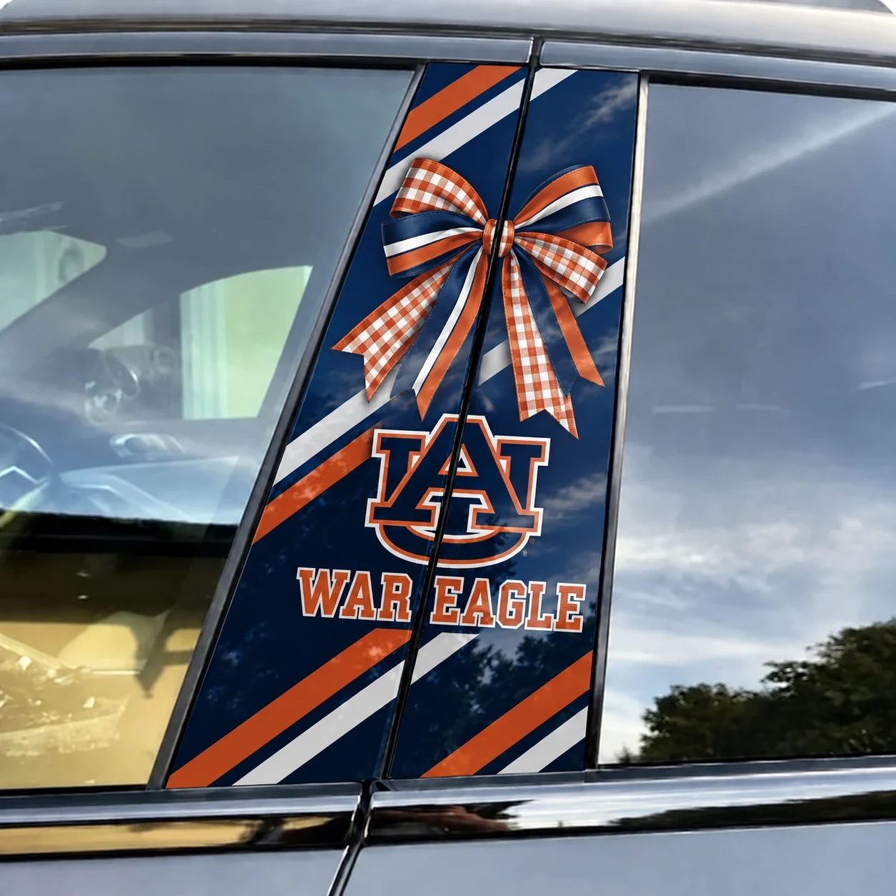 Auburn Tigers Car Pillar Wrap - Universal Fit