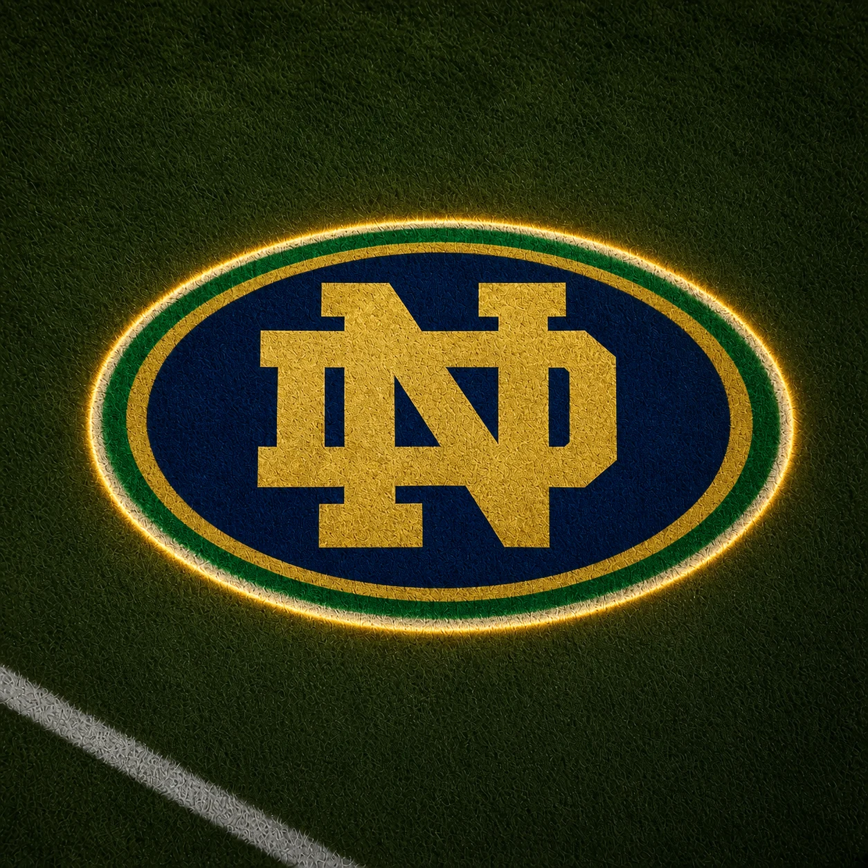 Notre Dame Fighting Irish Football Car Door Projector Light