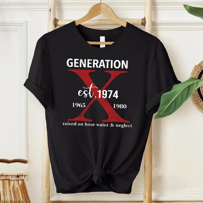 Generation X Customize Years Shirt