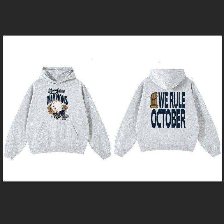Baseball Playoff Champions Hoodie - “We Rule October” Commemorative Apparel
