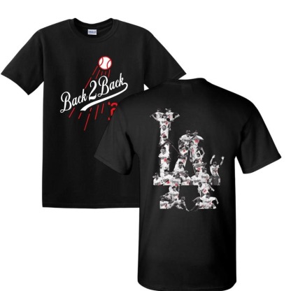 Back-to-Back Baseball Champions Apparel - Vintage-Inspired T-Shirt, Hoodie Collection
