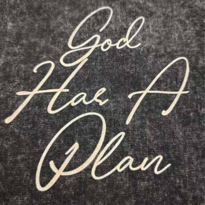 “God Has A Plan” Religious Streetwear Tee - Jeremiah 29:11 Inspired Apparel
