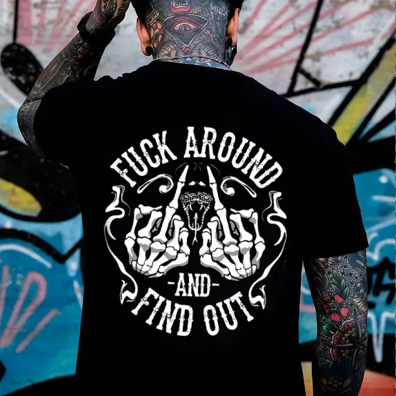 Personalized Double-Sided Generation X "FUCK AROUND AND FIND OUT" Sweatshirt