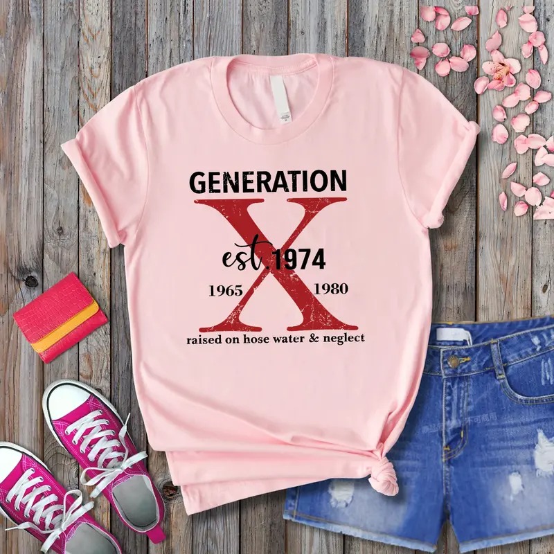 Generation X Customize Years Shirt