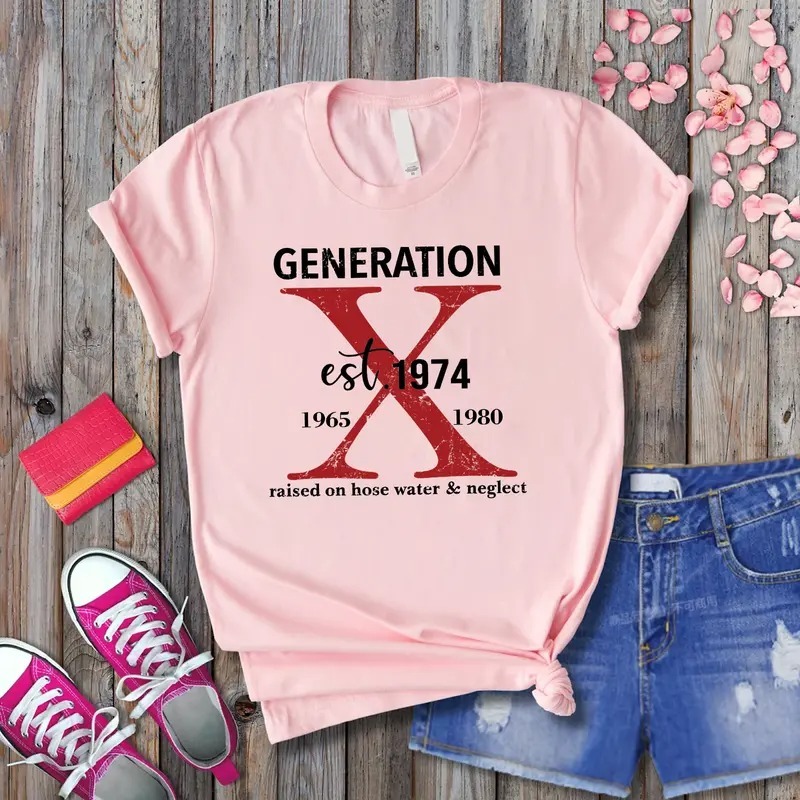 Generation X Customize Years Shirt