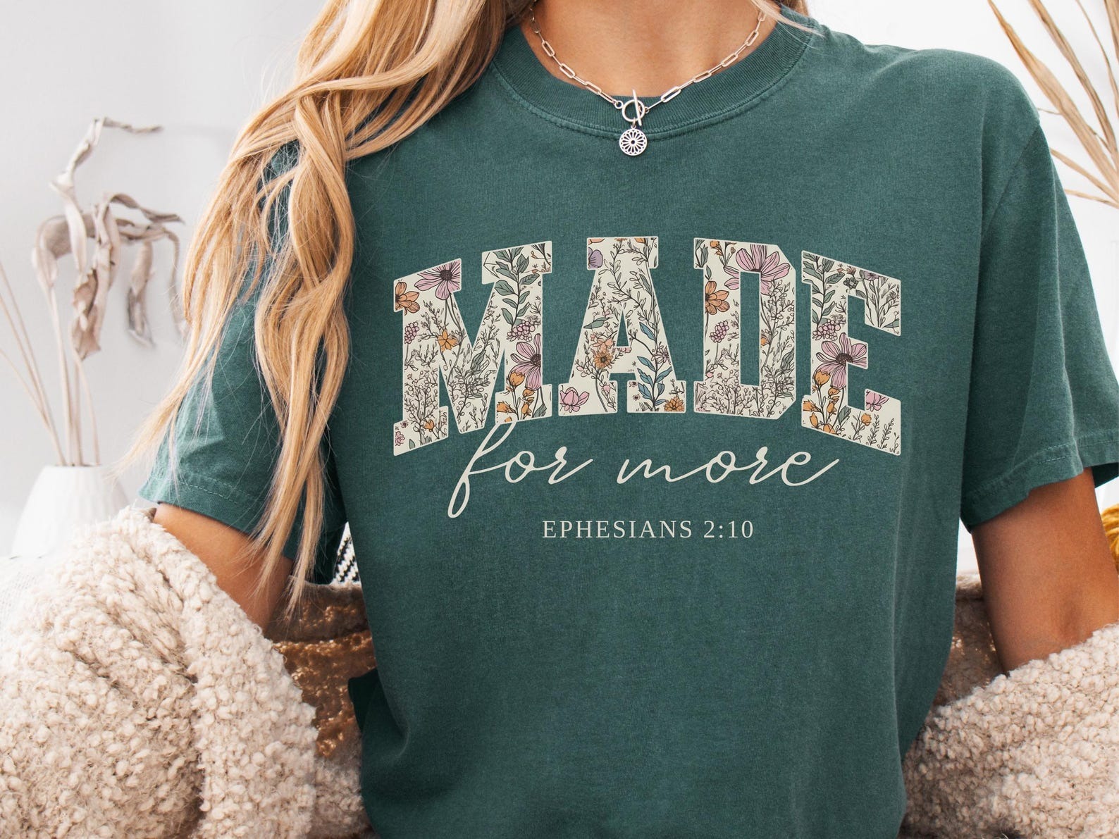 Faith Fashion: Religious T-Shirt with Inspiring Bible Quotes