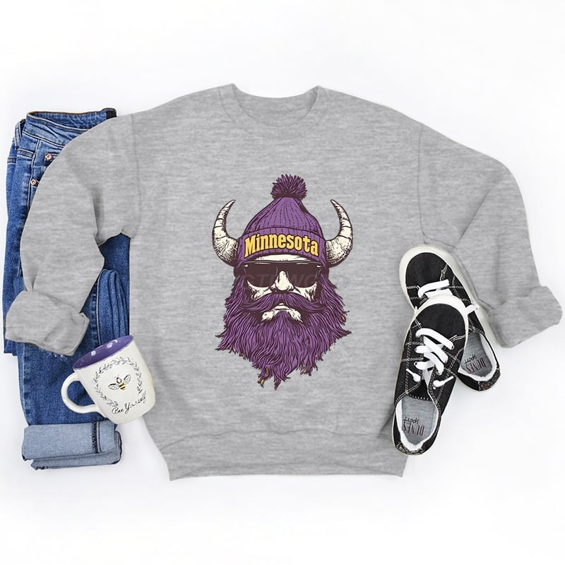 “City NFL Cartoon” Streetwear Crewneck Sweatshirts (Multi - City)