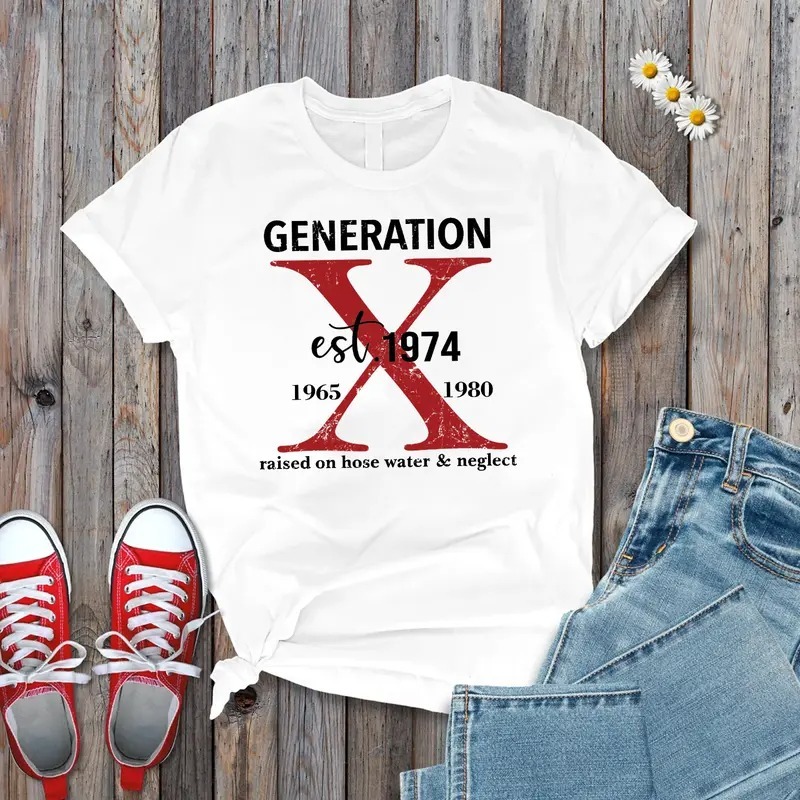 Generation X Customize Years Shirt