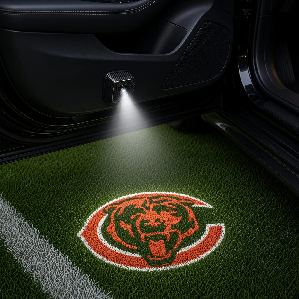 Chicago Bears Football Car Door Projector Light