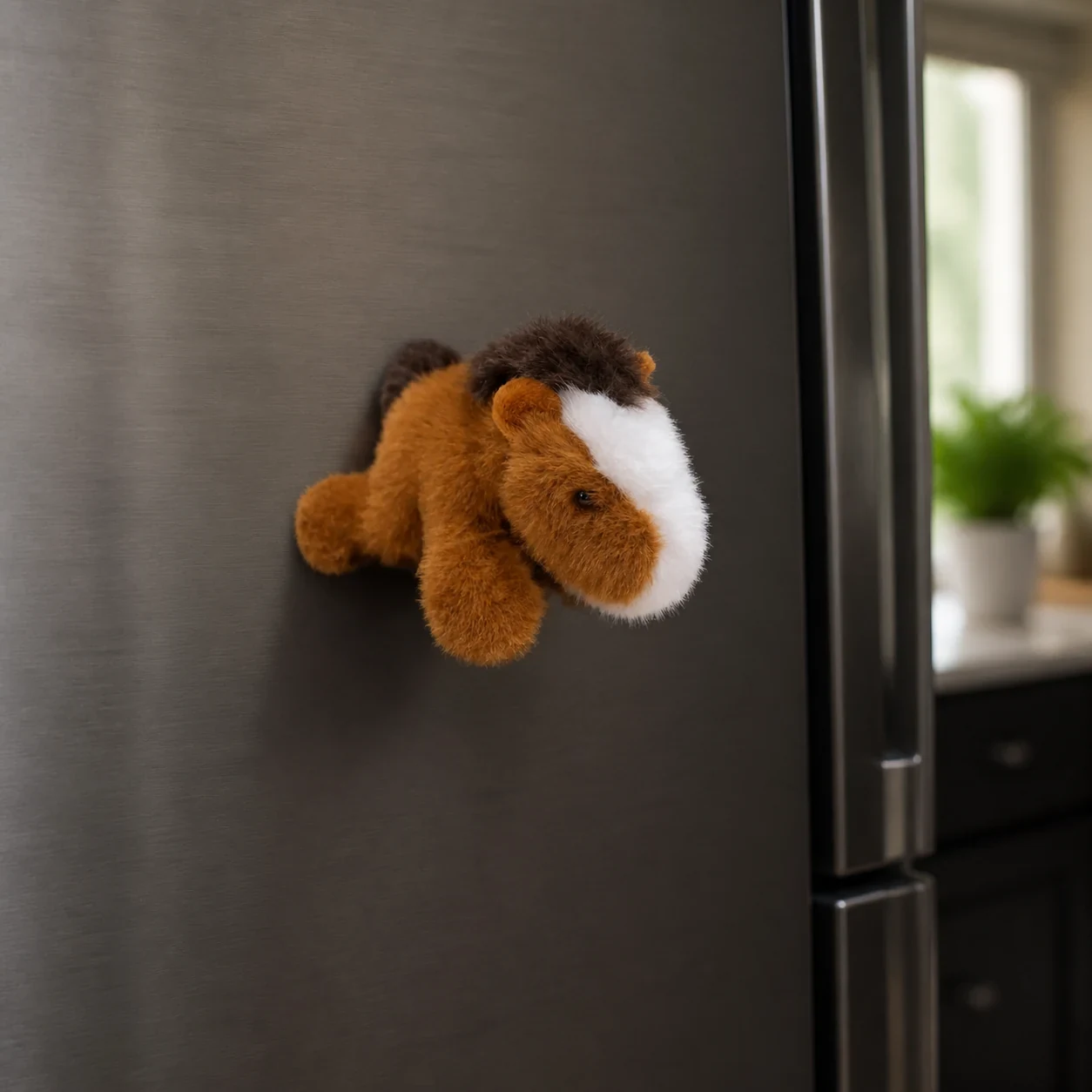 Magnetic Car Plush Puppy