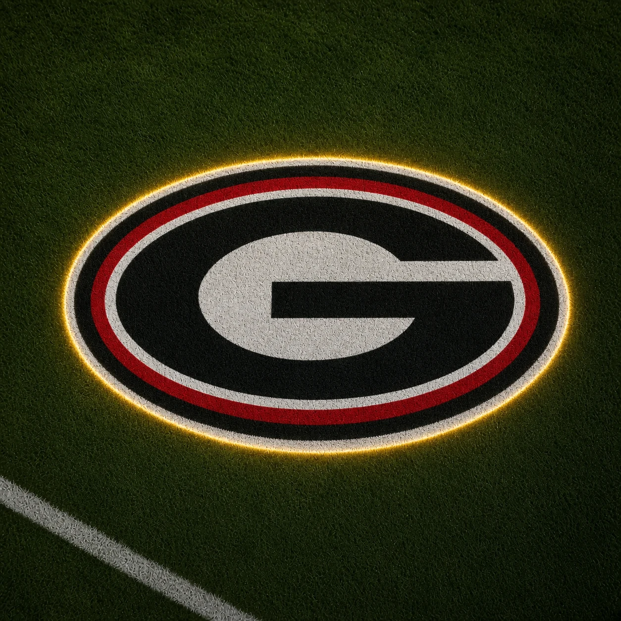 Georgia Bulldogs Football Car Door Projector Light