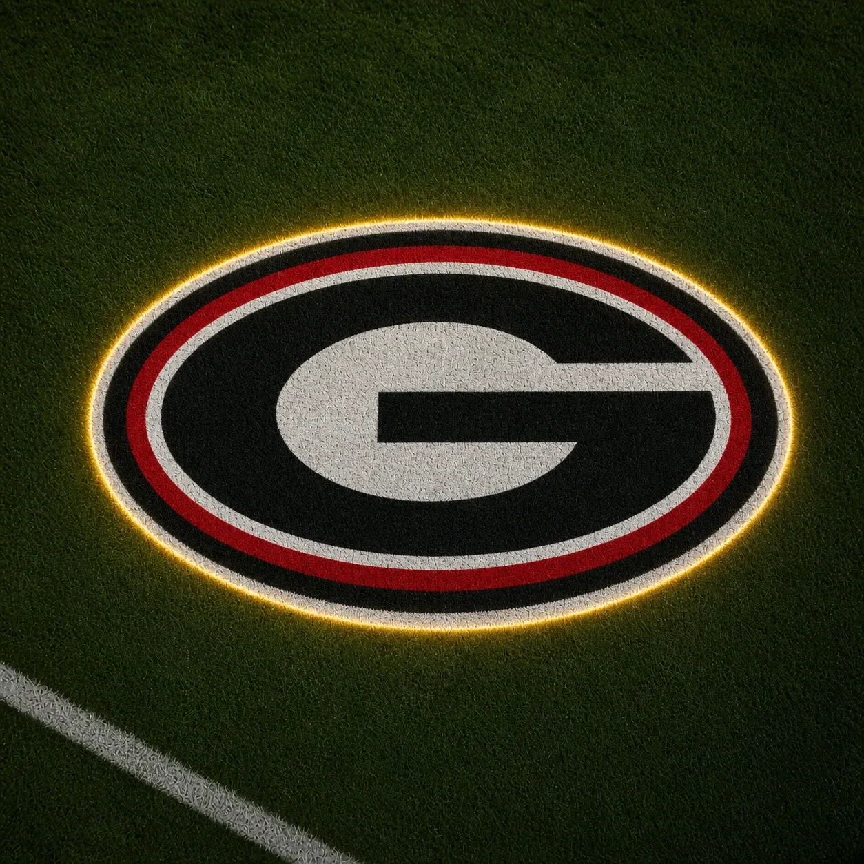 Georgia Bulldogs Football Car Door Projector Light