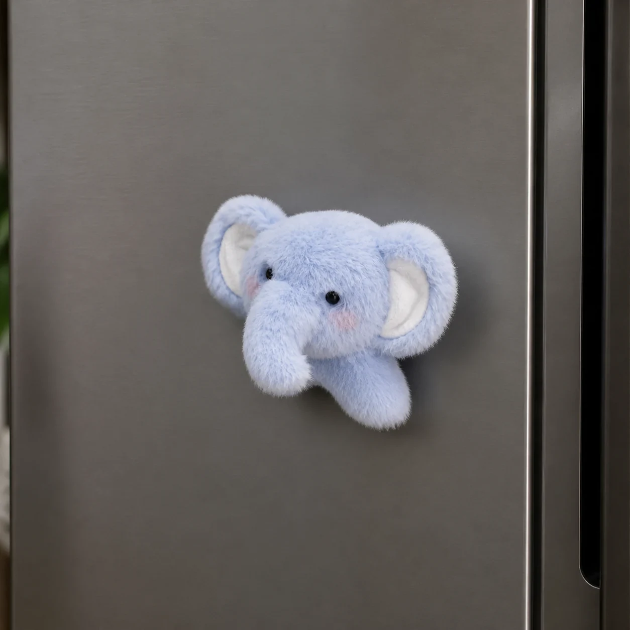 Magnetic Car Plush Elephant