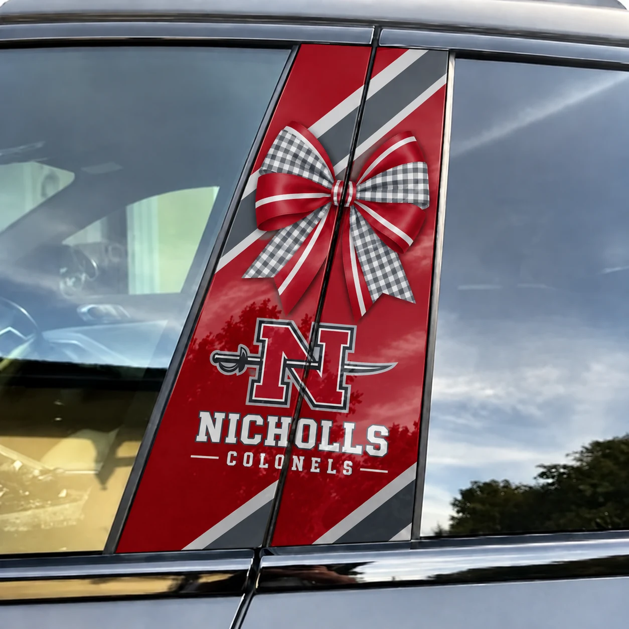 Nicholls Colonels Car Pillar Wrap Special - Universal Fit
