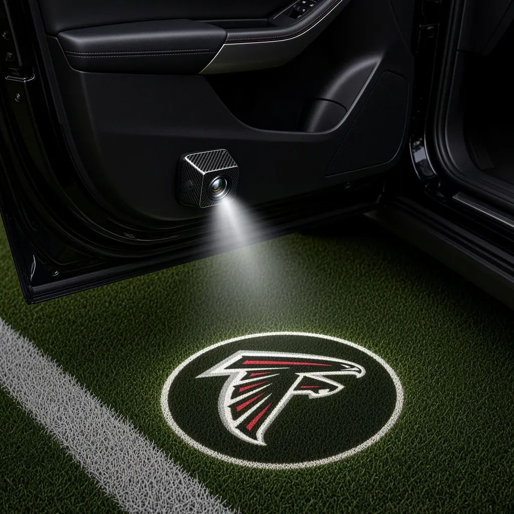 Atlanta Falcons Football Car Door Projector Light