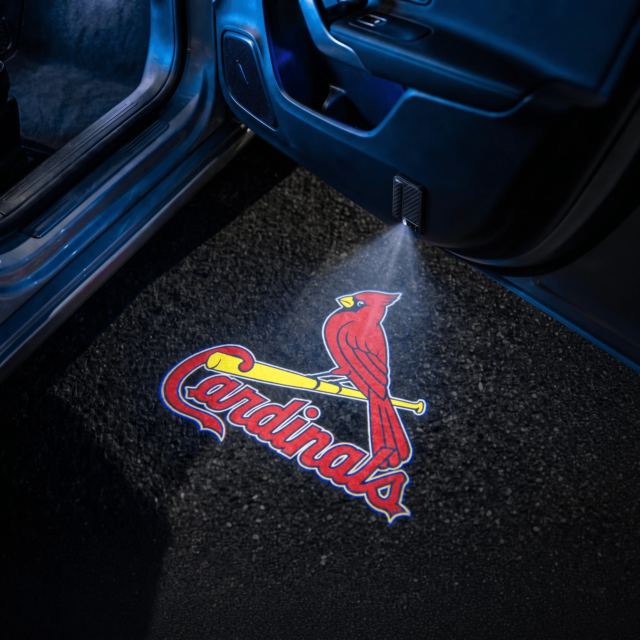 Cardinals Baseball Car Door Projector Light