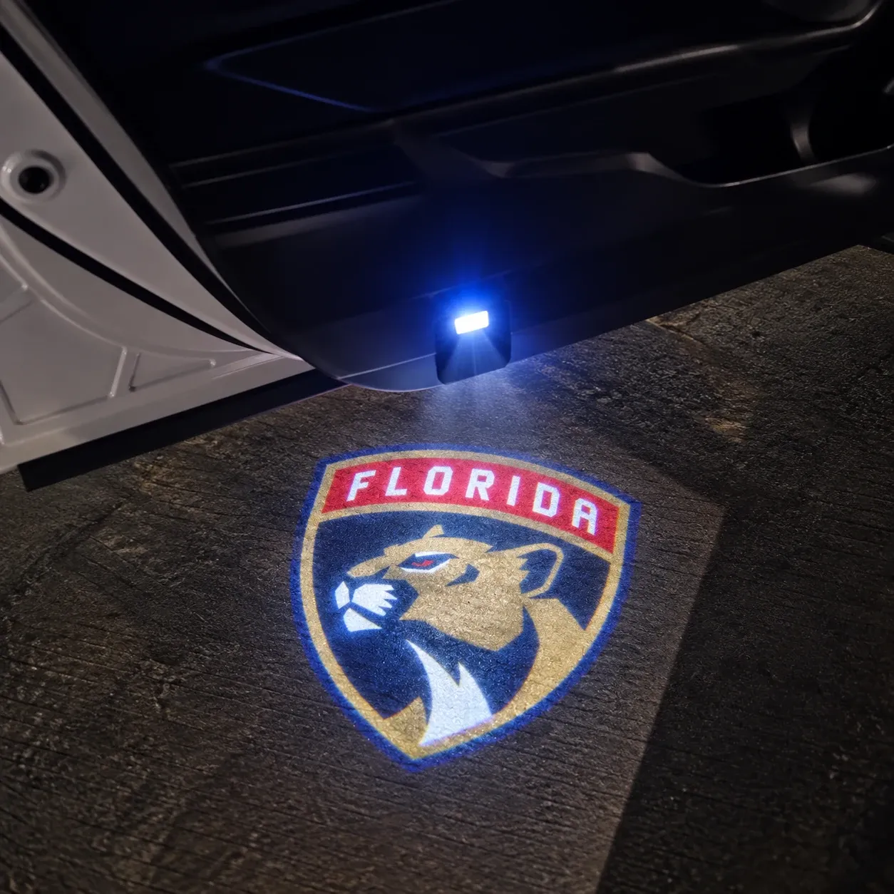 Florida Panthers Hockey Car Door Projector Light