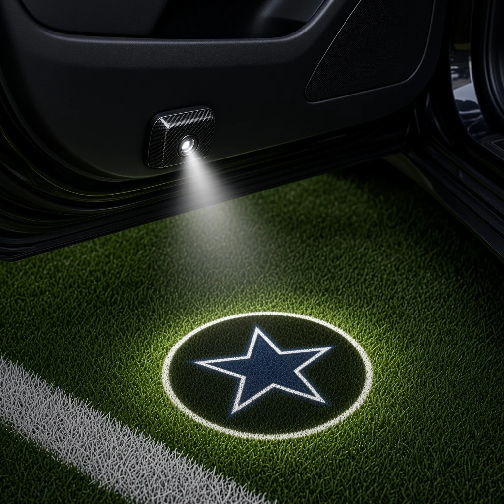 Dallas Cowboys Football Car Door Projector Light