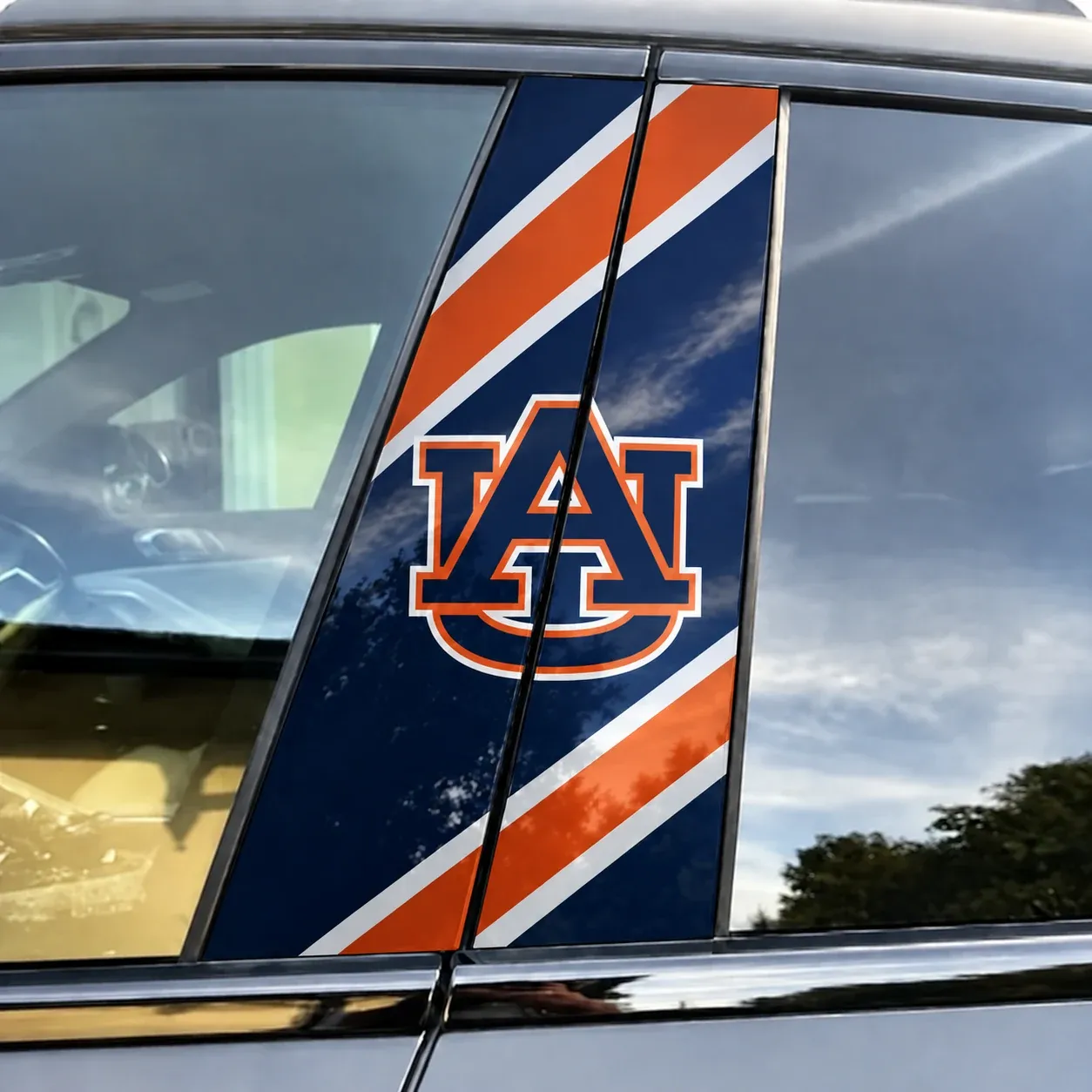 Auburn Tigers Car Pillar Wrap - Universal Fit