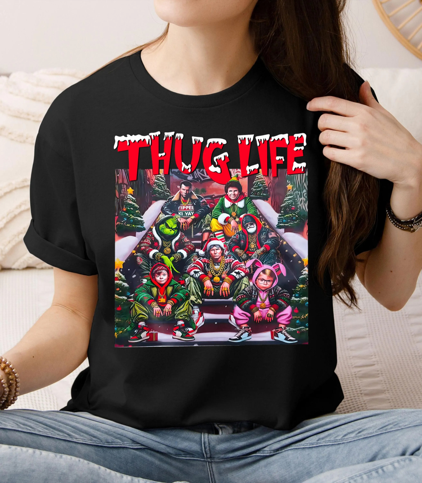 Christmas Movie Characters Sweatshirt