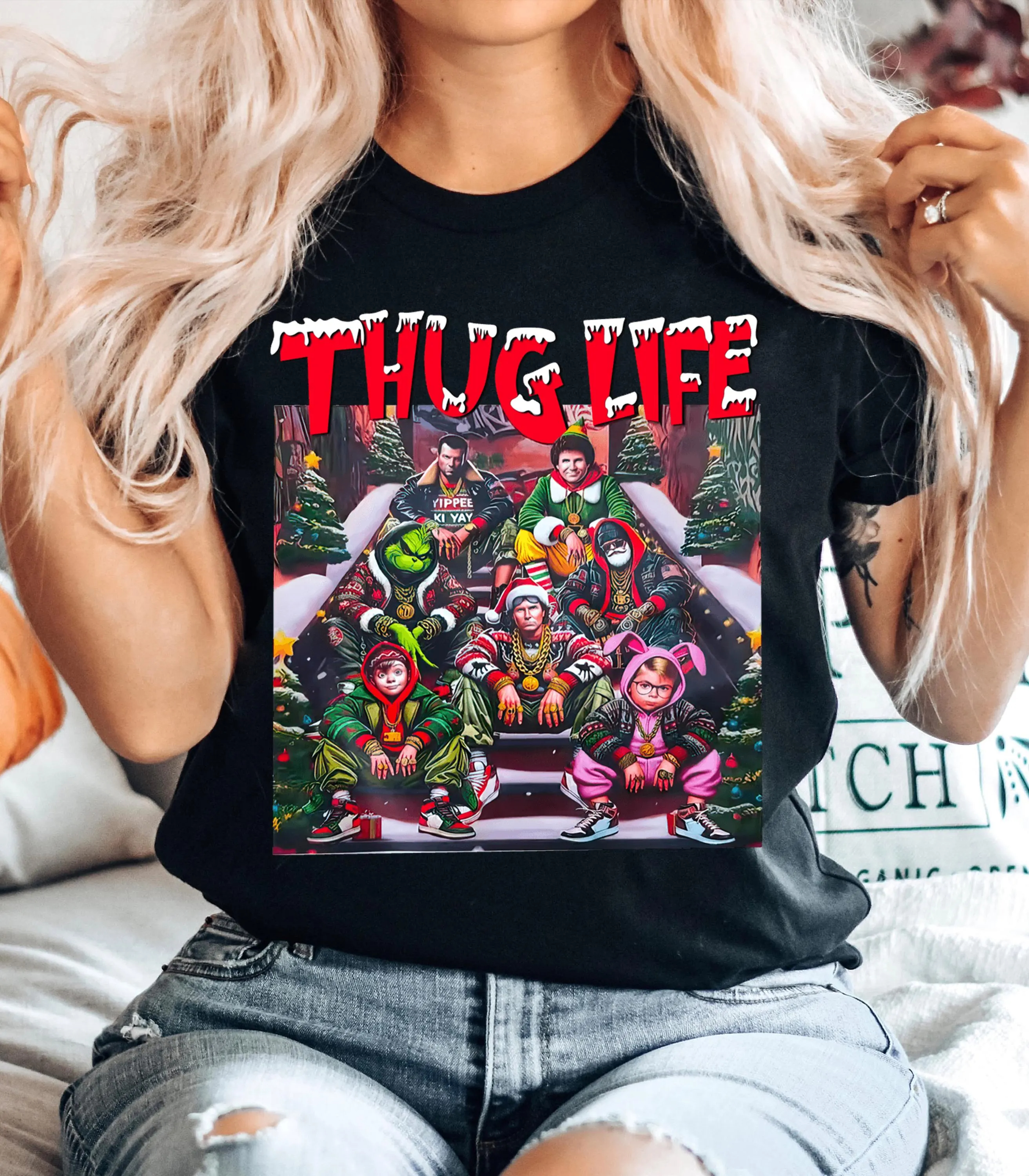 Christmas Movie Characters Sweatshirt