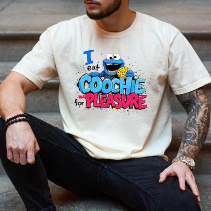 “Chaotic Cookie Monster” Edgy Sarcastic Street Tee
