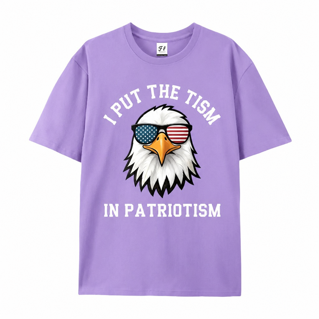 I Put The Tism In Patriotism T-Shirt