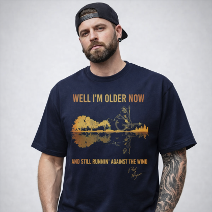 "Still Running Against The Wind" Vintage T-Shirt - Bob Seger Tribute Tee