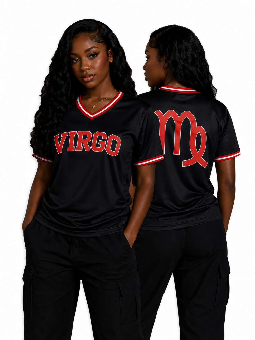 Zodiac Sign Varsity Jersey – Astrology Graphic Streetwear Top