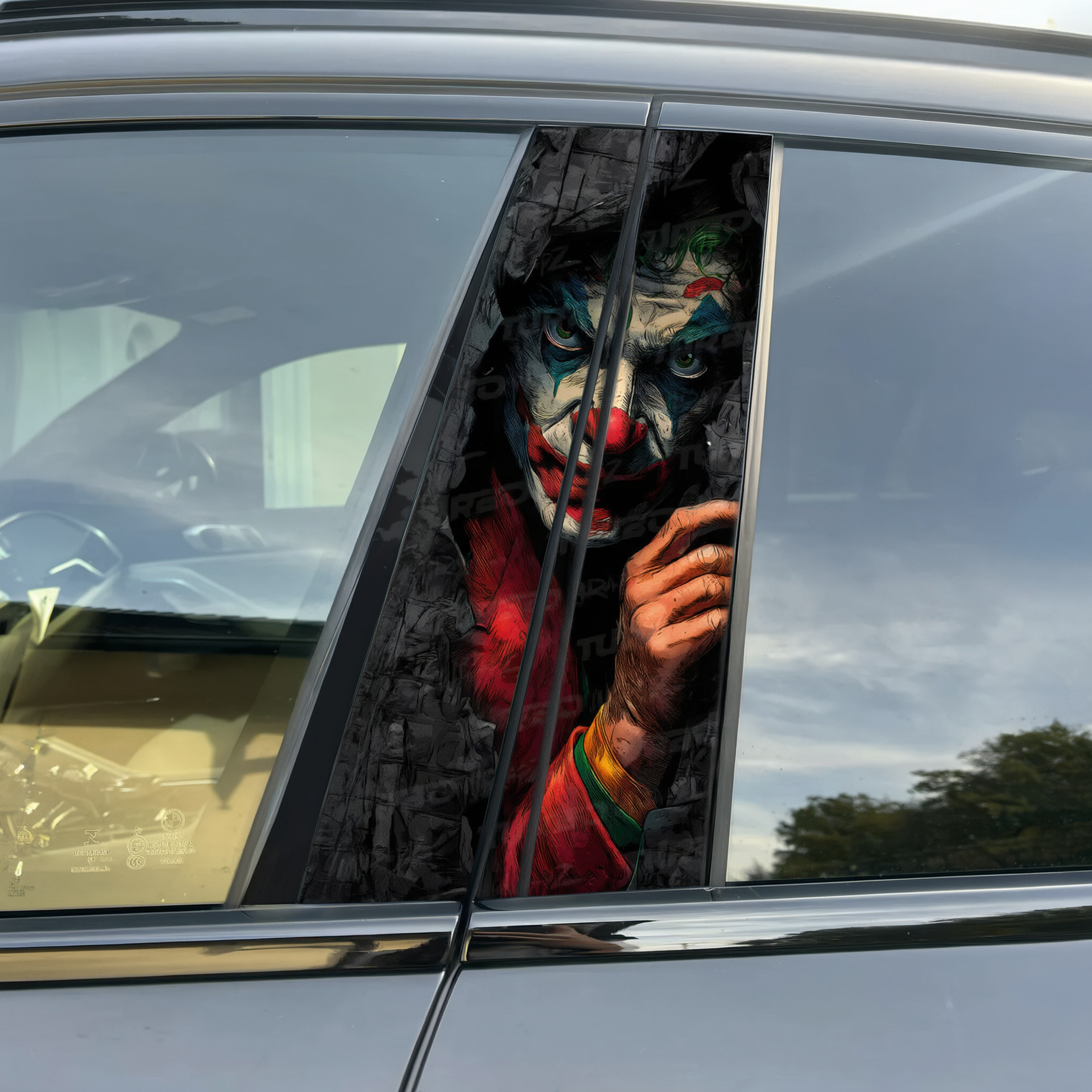 Joker - Car pillar sticker
