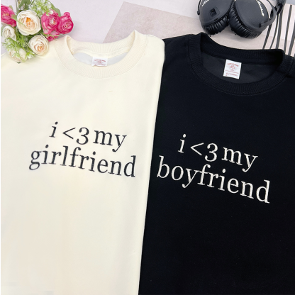 I<3 My Girlfriend/Boyfriend Shirt