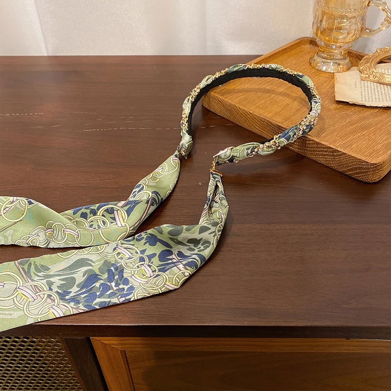 Satin Fabric Hair Bands-XSZTVDO