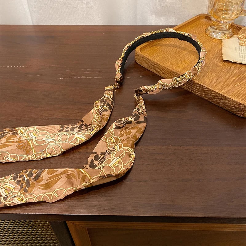 Satin Fabric Hair Bands-XSZTVDO