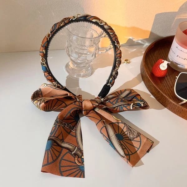 Satin Fabric Hair Bands-XSZTVDO