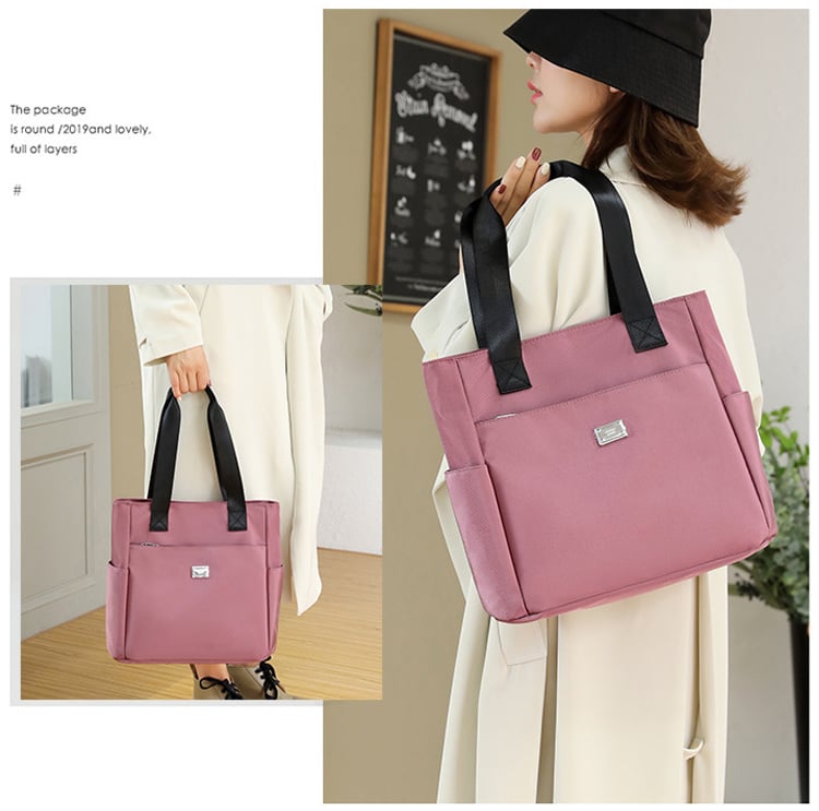 49% OFF🔥2023 Large Capacity Waterproof Multi Pocket Nylon Shoulder Bag👜-XSZTVDO