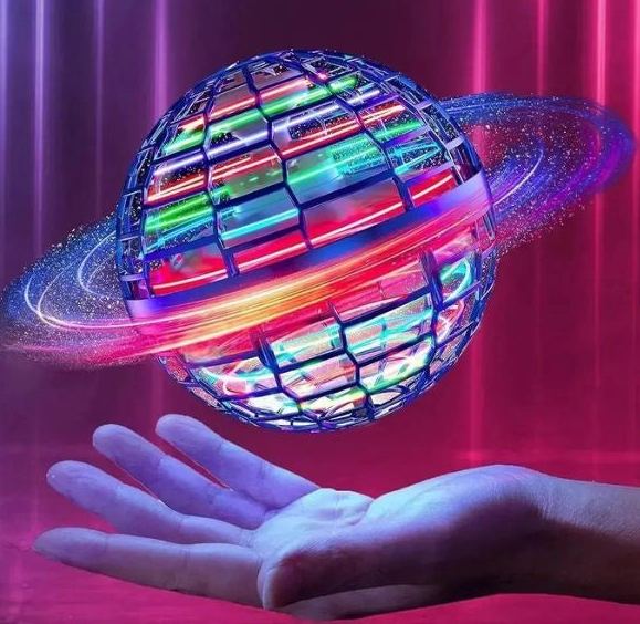 360° Flying Ball | Gesture Controlled | LED Show