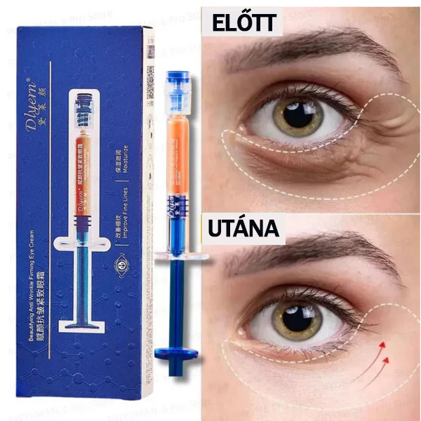 Feszesítő lifting krém, amely 60 másodperc alatt eltünteti a ráncokat