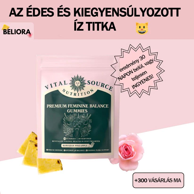 Női Balance gumicukorkák - Ananász ízű | Vásároljon egyet, és kapjon egyet ingyen