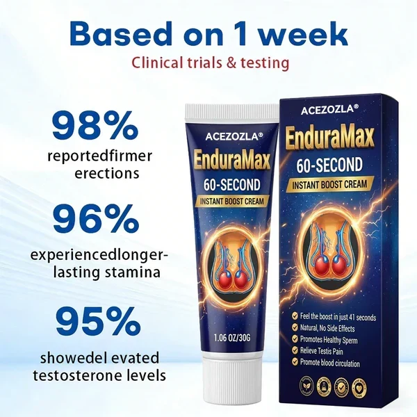 ⚡Acezozla® Exon-Max 60 Azonnali erekciót elősegítő krém
