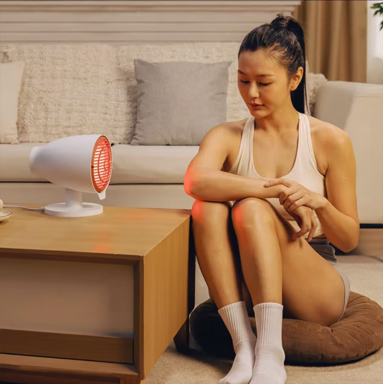 PHILIPS Mini hordozható infravörös terápiás lámpa | Könnyű otthoni terápia | Csillapítja a fájdalmakat, nyugtatja a testet | Egészséges ajándék családnak és barátoknak