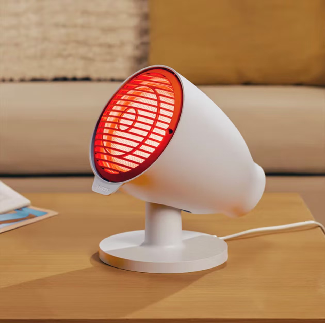 PHILIPS Mini hordozható infravörös terápiás lámpa | Könnyű otthoni terápia | Csillapítja a fájdalmakat, nyugtatja a testet | Egészséges ajándék családnak és barátoknak