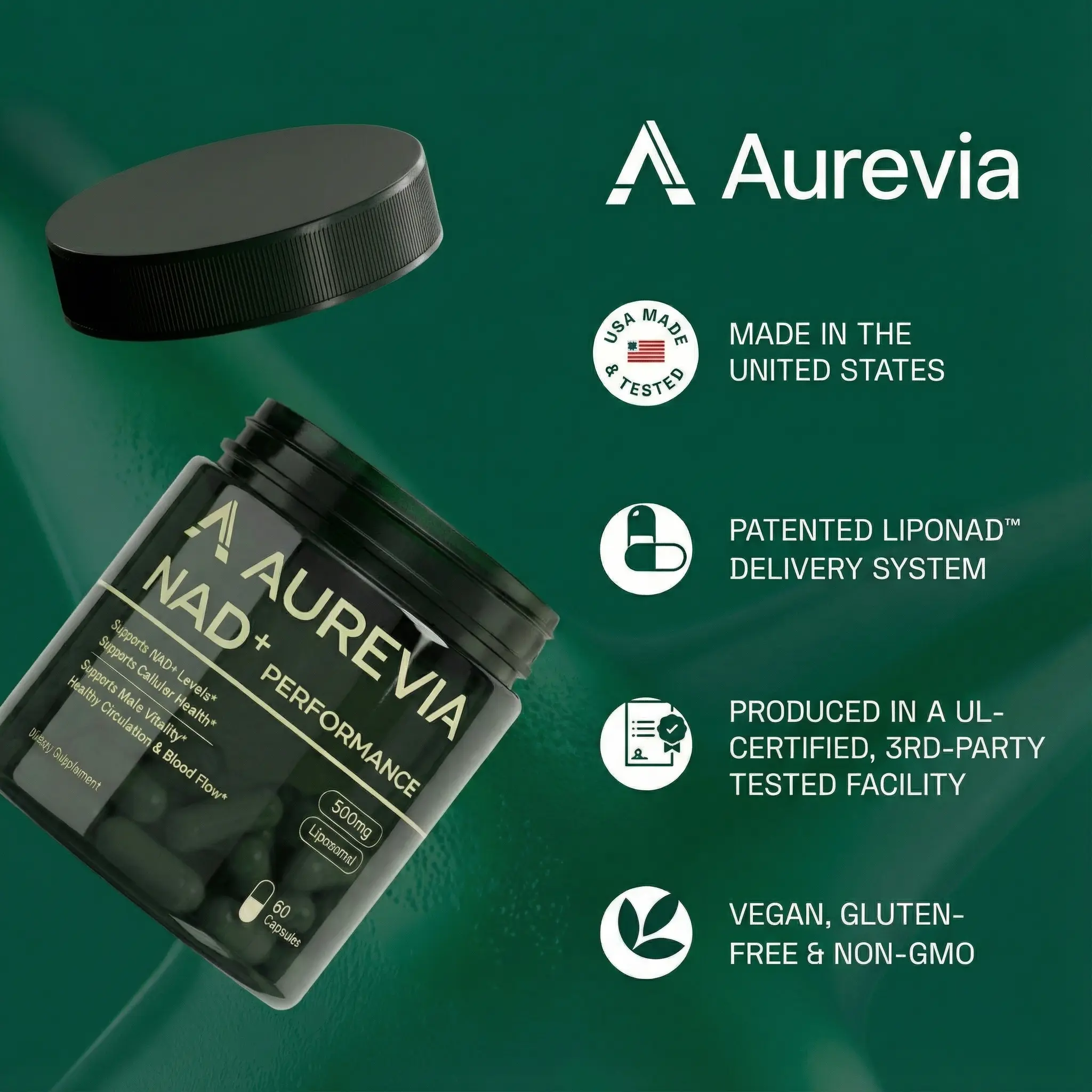 Aurevia NAD+ Advanced™ - A 2026-os újraindításod ma este kezdődik.
